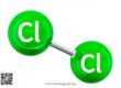 Chlorine gas Cl2