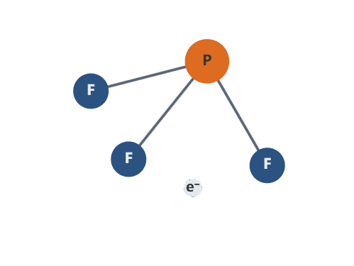 Phosphorus Trifluoride PF3 Lewis Structure