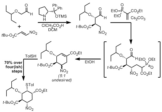 Synthesis of Oseltamivir (Tamiflu)